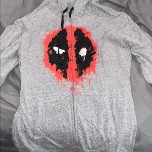 Deadpool zip up hoodie